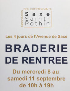 braderie avenue de saxe lyon 6